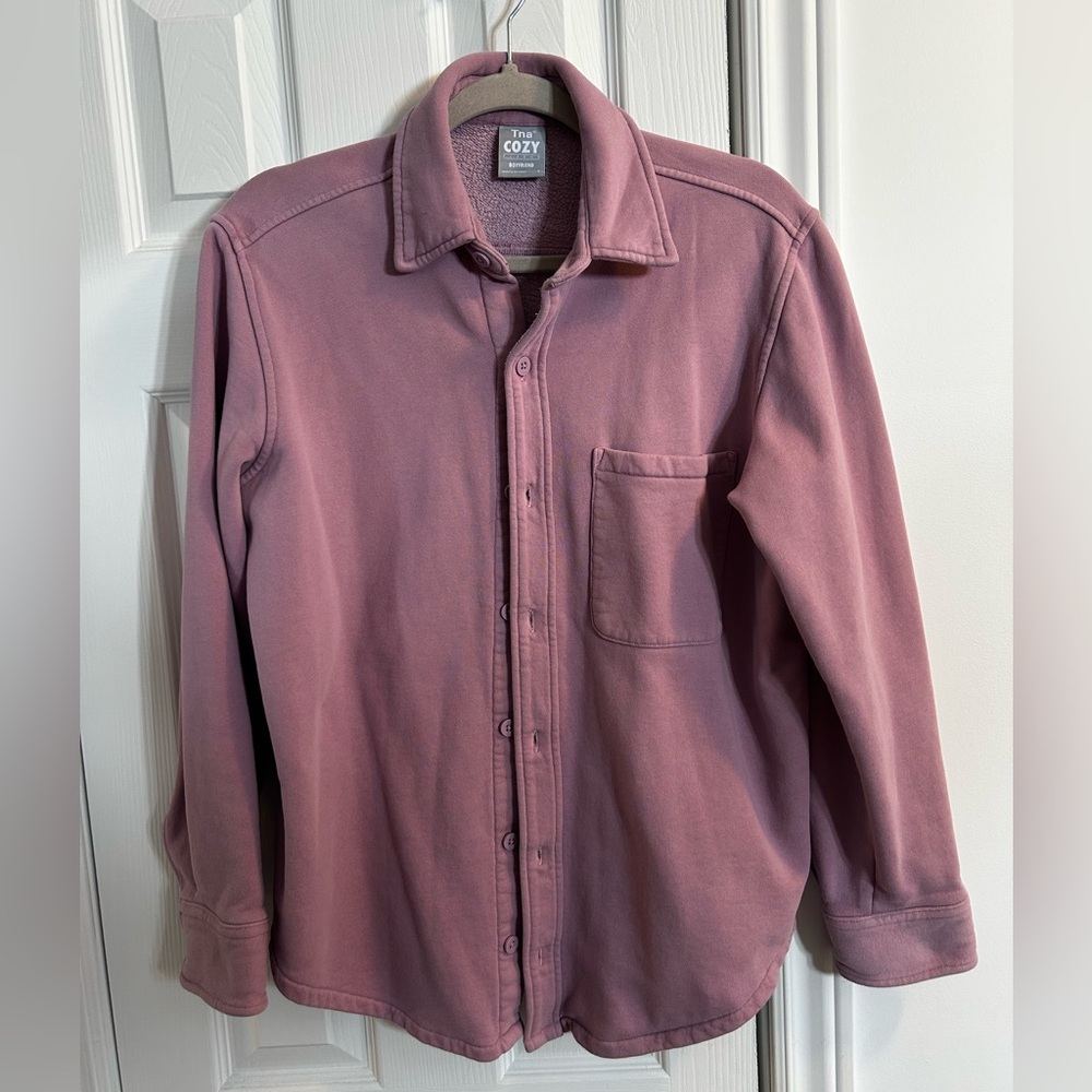 TNA boyfriend cozy fleece